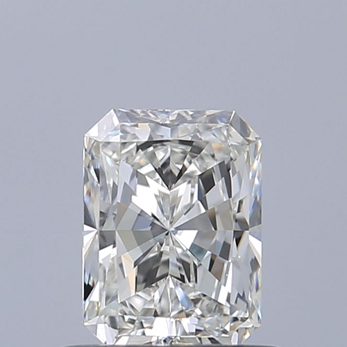 0.6 carat F-VVS1 Natūralus Radiant Deimantas (1)
