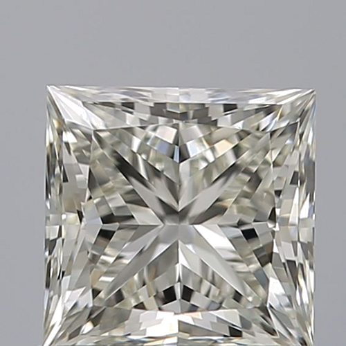 0.81 carat K-VVS1 Natūralus Princess Deimantas (1)