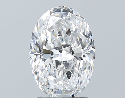 1.71 carat D-SI2 Natūralus Oval Deimantas (1)