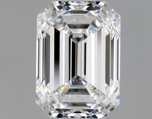1.01 carat D-VVS2 Natūralus Emerald Deimantas (1)