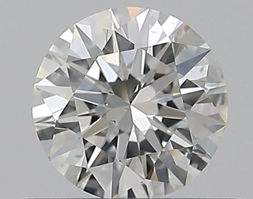 0.52 carat H-SI1 Excellent cut Natūralus Round Deimantas (1)