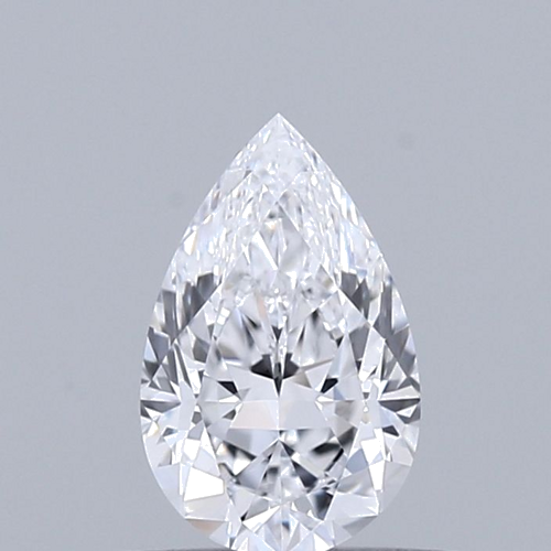 0.54 carat D-VVS1 Natūralus Pear Deimantas (1)