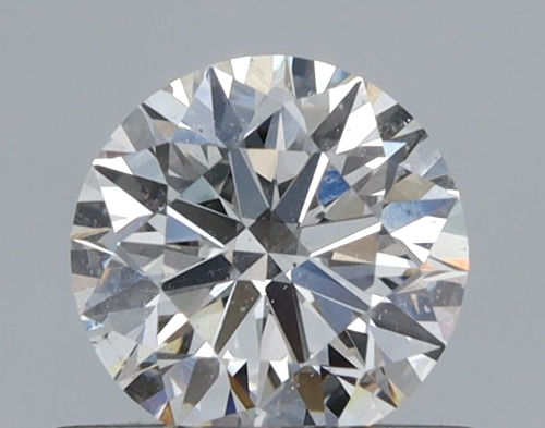 0.6 carat I-SI1 Excellent cut Natūralus Round Deimantas (1)