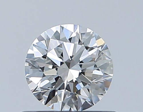 0.5 carat F-VVS1 Excellent cut Natūralus Round Deimantas (1)