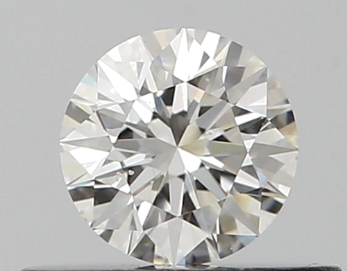 0.32 carat H-IF Excellent cut Natūralus Round Deimantas (1)