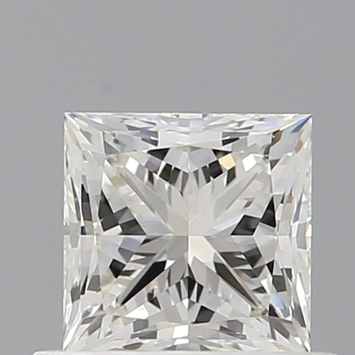 0.7 carat I-VVS2 Natūralus Princess Deimantas (1)