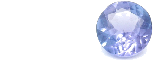 0.6 carat BLUE Round Tanzanite (1)