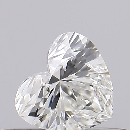 0.26 carat J-VVS2 Natūralus Heart Deimantas (1)