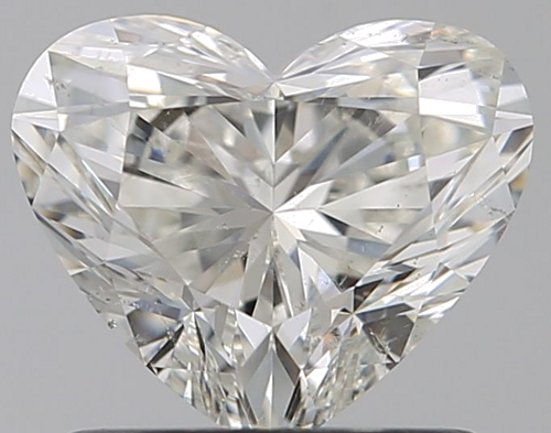 0.93 carat I-SI2 Natūralus Heart Deimantas (1)