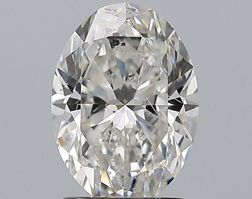 2.01 carat G-SI2 Natūralus Oval Deimantas (1)