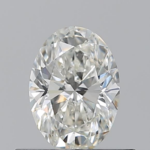 0.51 carat H-VVS2 Natūralus Oval Deimantas (1)