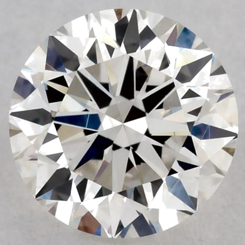 0.6 carat H-VVS2 Very Good cut Natūralus Round Deimantas (1)