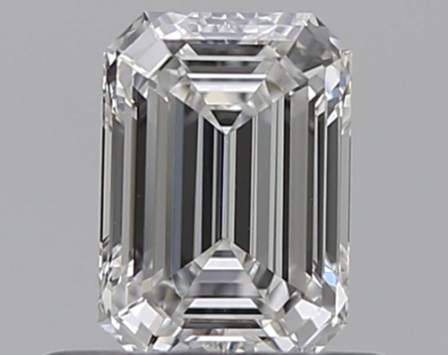 0.51 carat F-VVS1 Natūralus Emerald Deimantas (1)