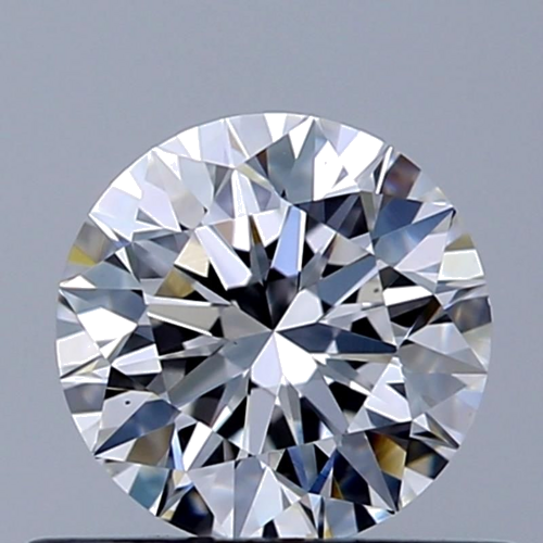0.53 carat E-VS1 Excellent cut Natūralus Round Deimantas (1)