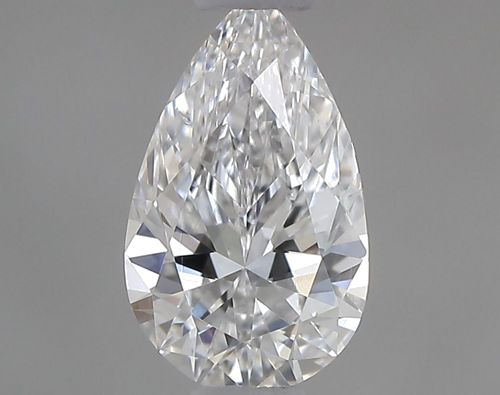 0.45 carat E-SI1 Natūralus Pear Deimantas (1)