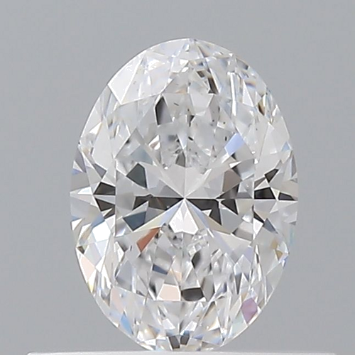 0.42 carat D-VS2 Natūralus Oval Deimantas (1)