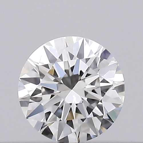 0.15 carat H-VVS1 Excellent cut Natūralus Round Deimantas (1)