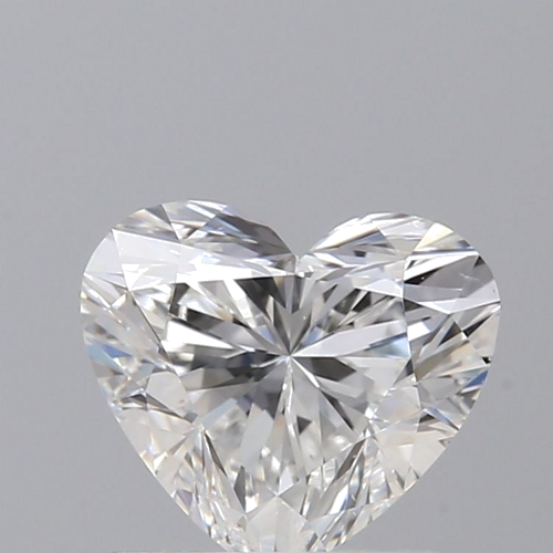 0.91 carat F-VS2 Natūralus Heart Deimantas (1)