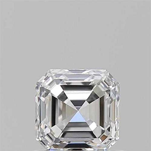 0.9 carat F-VVS2 Natūralus Asscher Deimantas (1)