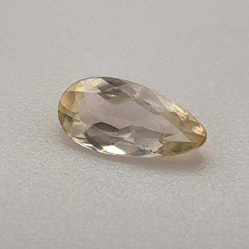 0.525 carat YELLOW Pear Topaz (1)