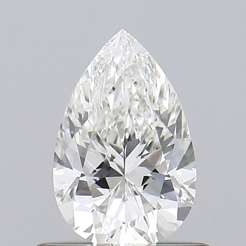 0.52 carat I-VVS1 Natūralus Pear Deimantas (1)