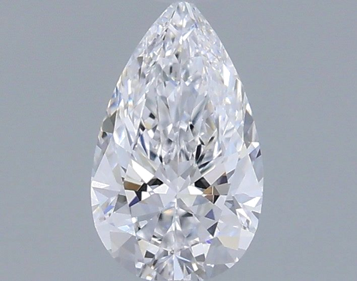 0.41 carat D-VS1 Natūralus Pear Deimantas (1)
