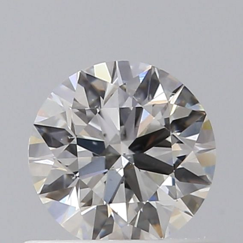 0.51 carat G-SI2 Excellent cut Natūralus Round Deimantas (1)