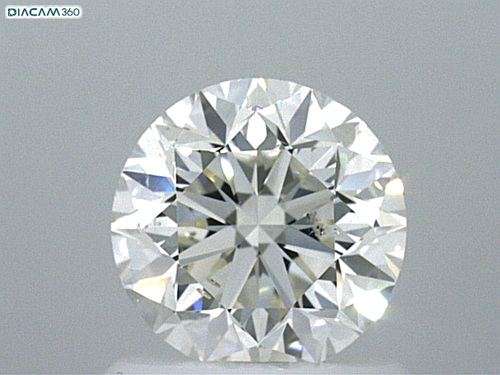 1.0 carat I-SI1 GD cut Natūralus Round Deimantas (1)