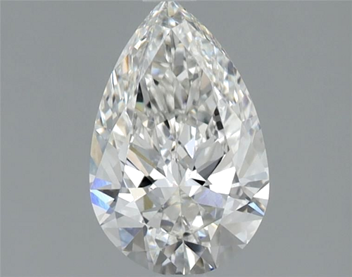 1.0 carat F-VS1 Natūralus Pear Deimantas (1)