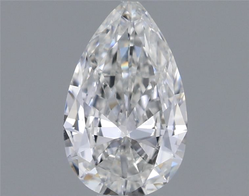 0.4 carat F-VVS2 Natūralus Pear Deimantas (1)