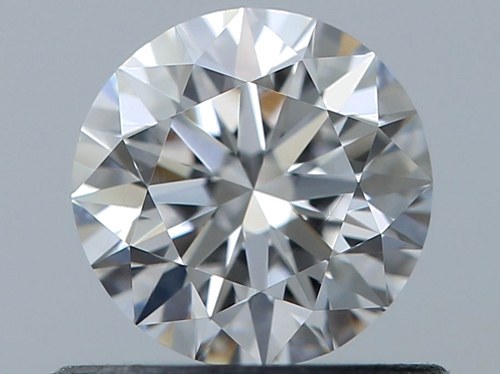 0.51 carat D-VVS2 Excellent cut Natūralus Round Deimantas (1)