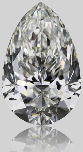 3.03 carat H-VS1 Natūralus Pear Deimantas (1)