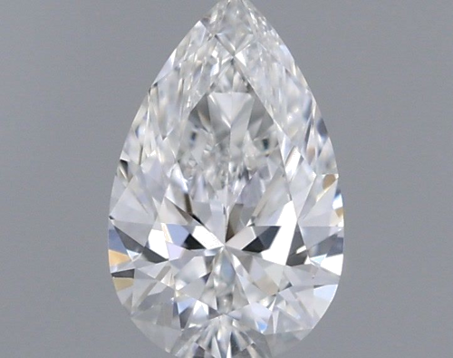 0.31 carat E-IF Natūralus Pear Deimantas (1)