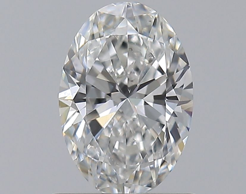 0.9 carat F-SI1 Natūralus Oval Deimantas (1)