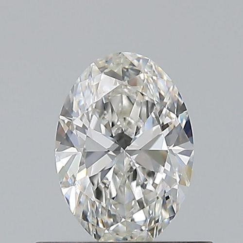 0.5 carat G-VS1 Natūralus Oval Deimantas (1)