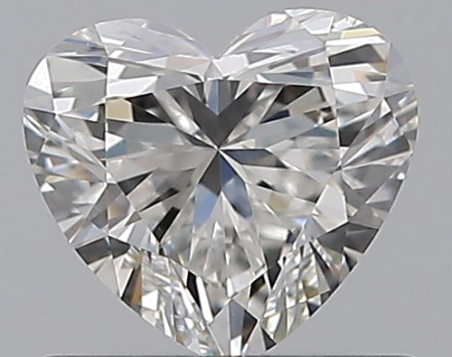 0.55 carat G-VS2 Natūralus Heart Deimantas (1)