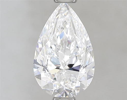 1.01 carat D-SI1 Natūralus Pear Deimantas (1)