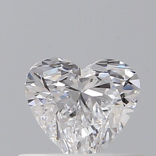 0.38 carat D-SI1 Natūralus Heart Deimantas (1)