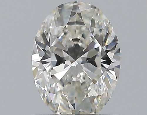 0.65 carat H-VS2 Natūralus Oval Deimantas (1)