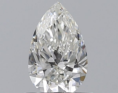 0.65 carat G-VS1 Natūralus Pear Deimantas (1)