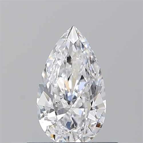0.51 carat D-VS1 Natūralus Pear Deimantas (1)