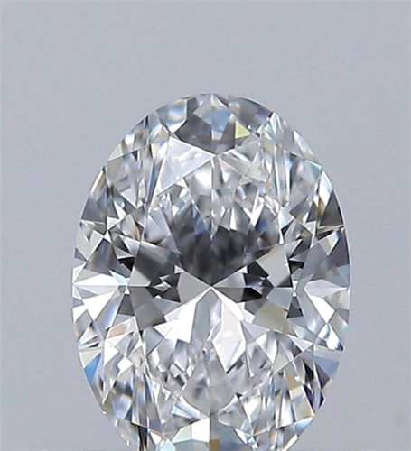 0.4 carat D-VVS2 Natūralus Oval Deimantas (1)