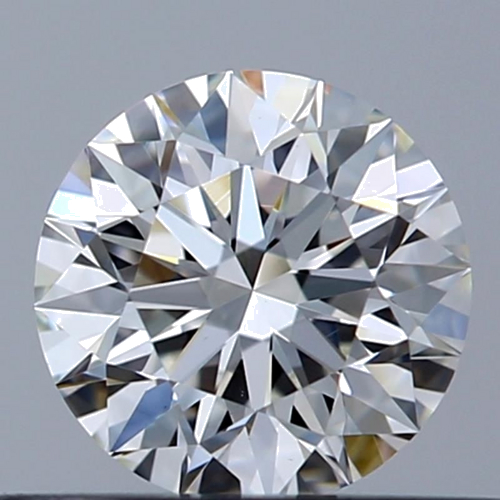 0.43 carat G-VVS2 Excellent cut Natūralus Round Deimantas (1)