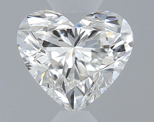 0.3 carat G-VVS1 Natūralus Heart Deimantas (1)