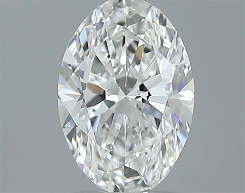 0.5 carat F-VS1 Natūralus Oval Deimantas (1)