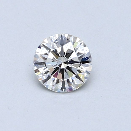 0.41 carat F-SI1 Excellent cut Natūralus Round Deimantas (1)