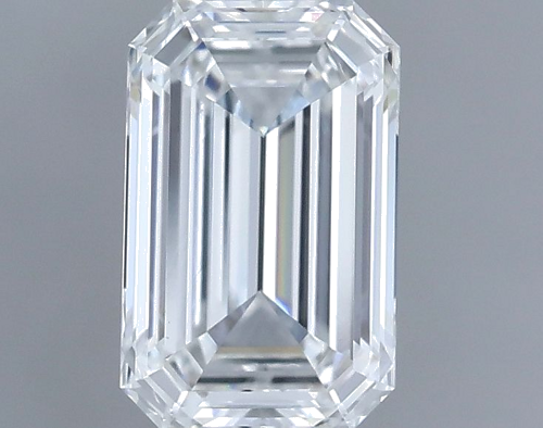 0.39 carat F-VS2 Natūralus Emerald Deimantas (1)
