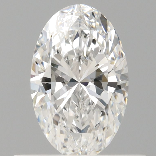 0.5 carat E-VS2 Natūralus Oval Deimantas (1)