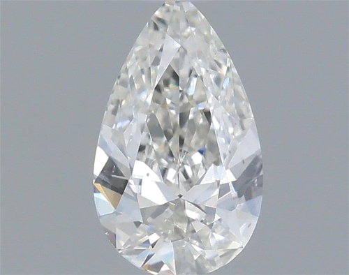 0.3 carat H-SI1 Natūralus Pear Deimantas (1)