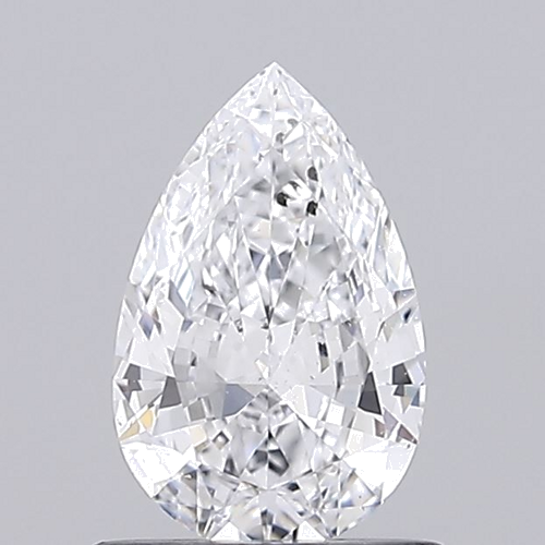 0.7 carat D-SI2 Natūralus Pear Deimantas (1)
